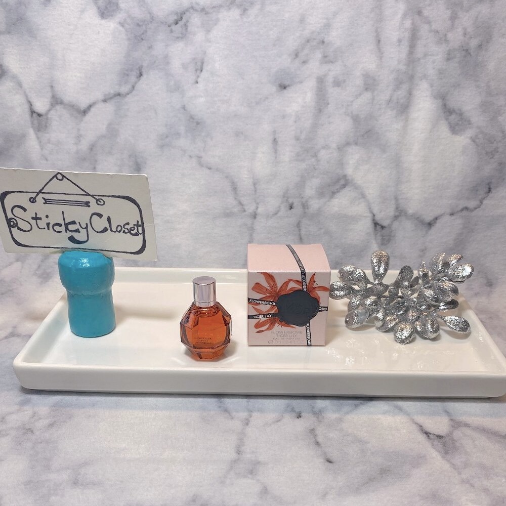 Viktor & Rolf Flowerbomb Tiger Lily EDP Floral Ambery-Mini 7ml,0.24oz-BOXED-NEW